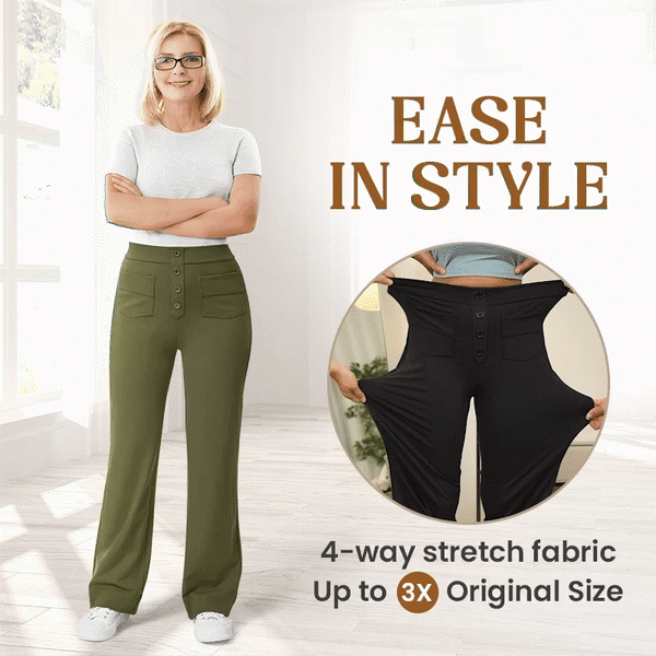 🎁New Arrivals🔥Women's Casual High Waist Stretch Pants