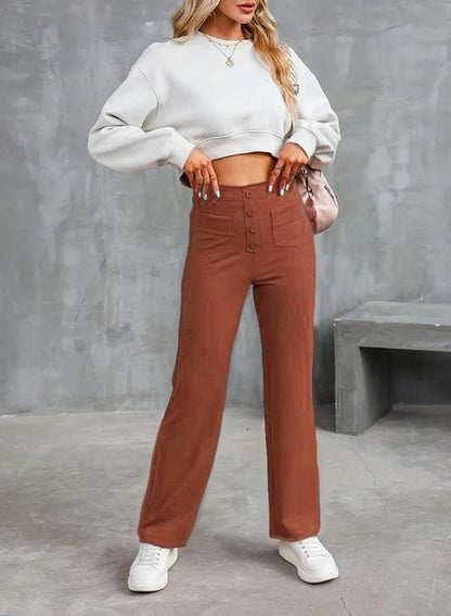 🎁New Arrivals🔥Women's Casual High Waist Stretch Pants