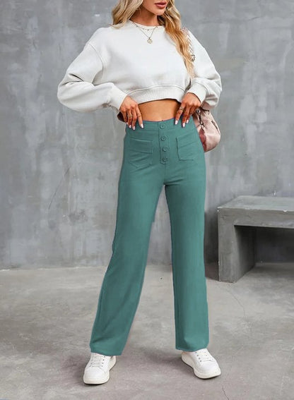 🎁New Arrivals🔥Women's Casual High Waist Stretch Pants