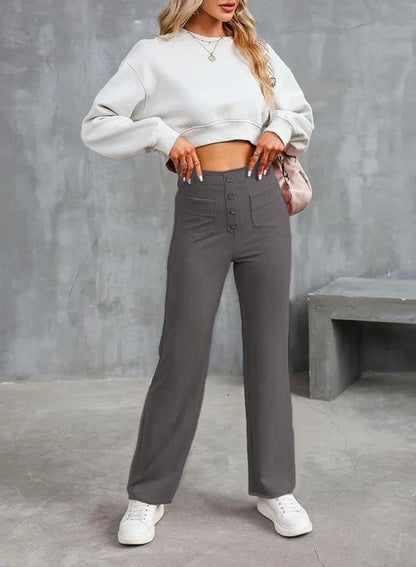 🎁New Arrivals🔥Women's Casual High Waist Stretch Pants