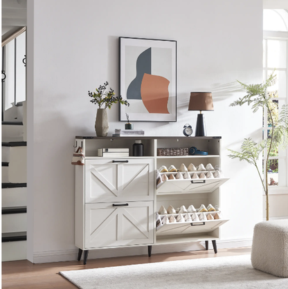 🎯 Factory Direct CLEARANCE: Freestanding Entryway Shoe Organizer ✅