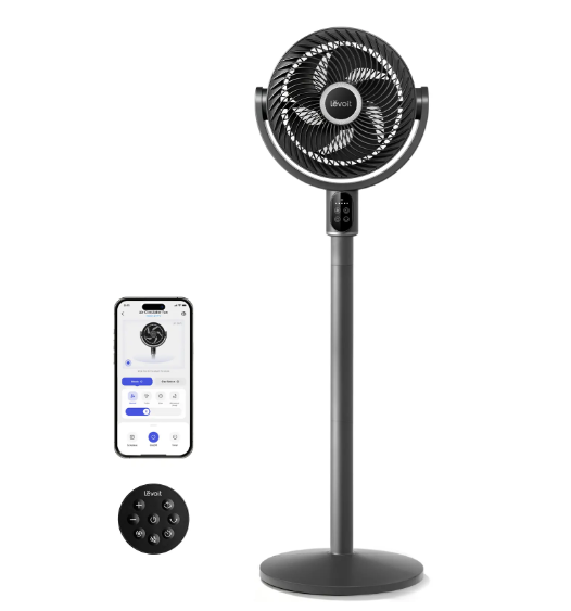 🎯🎯MEMORIAL DEAL LEVOIT Oscillating Fan  20dB Quiet Cooling ✨