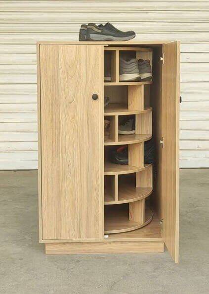 💪High-end quality🎁Clearance sale Large capacity rotating shoe rack