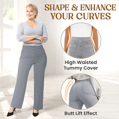 🎁New Arrivals🔥Women's Casual High Waist Stretch Pants