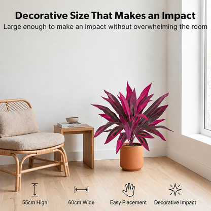 💚💚 Last Day 60% OFF - Artificial Boston Fern & Dragon's Blood Tree Plants