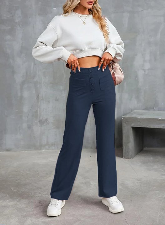 🎁New Arrivals🔥Women's Casual High Waist Stretch Pants
