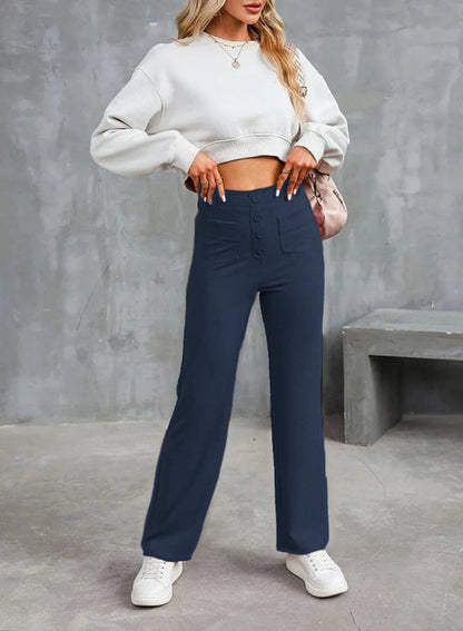🎁New Arrivals🔥Women's Casual High Waist Stretch Pants