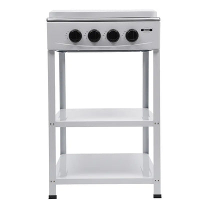 💥Factory Direct Sell💥4 Burner Gas Stove 🔥 Portable Outdoor Cooktop 🍳 NG/LPG Ready 🏕️obs Manual Ignition for RV Travel Emergency Preparedness Family Use