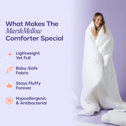 💥Factory Direct Sell💥🛏️ ❄️ Ultra-Soft Double-Stuffed Blanket 🌿 Vegan Fill