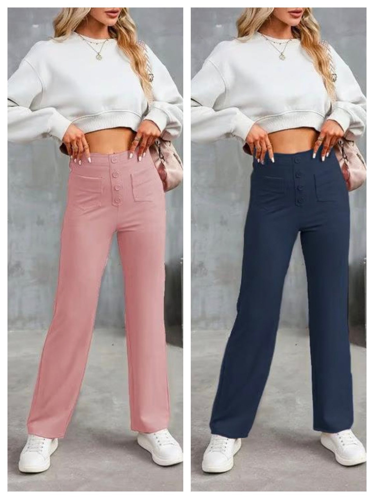 🎁New Arrivals🔥Women's Casual High Waist Stretch Pants