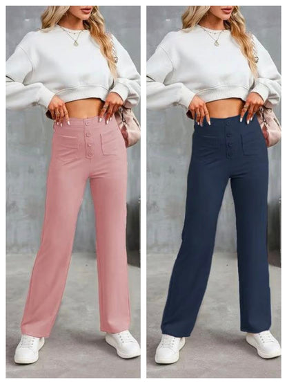🎁New Arrivals🔥Women's Casual High Waist Stretch Pants