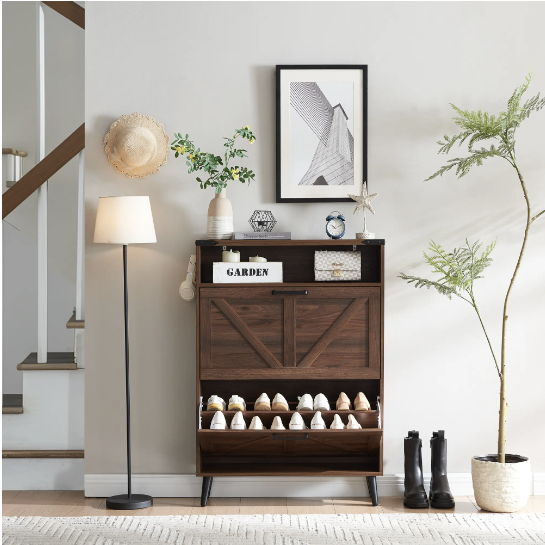 🎯 Factory Direct CLEARANCE: Freestanding Entryway Shoe Organizer ✅