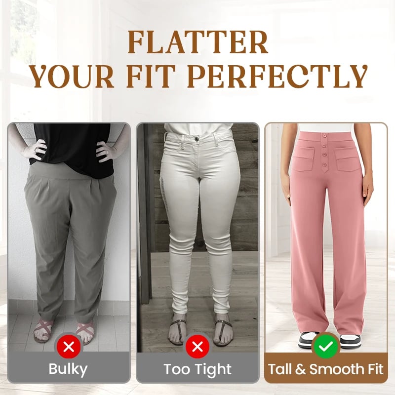 🎁New Arrivals🔥Women's Casual High Waist Stretch Pants