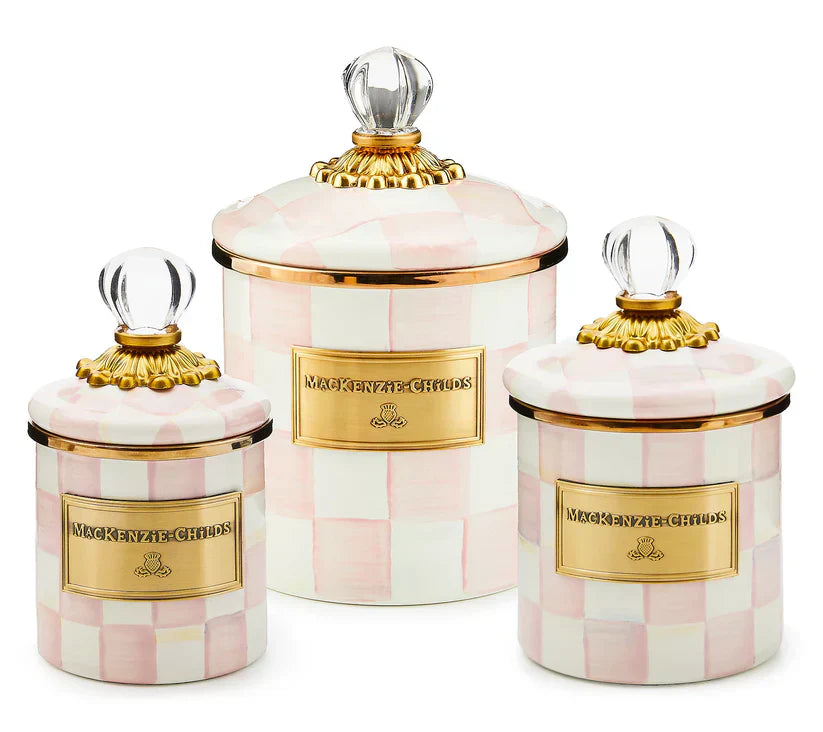 🎉Limited Time Promotion💝MacKenzie- Childs Set of 3 Enamel Canisters