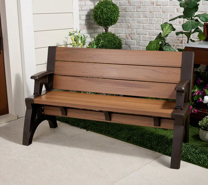 💥Factory Direct Sell💥 Convert-a-Bench Gen II XL 🔄 Bench-to-Table Patio Furniture 🌿 Modern Outdoor Design