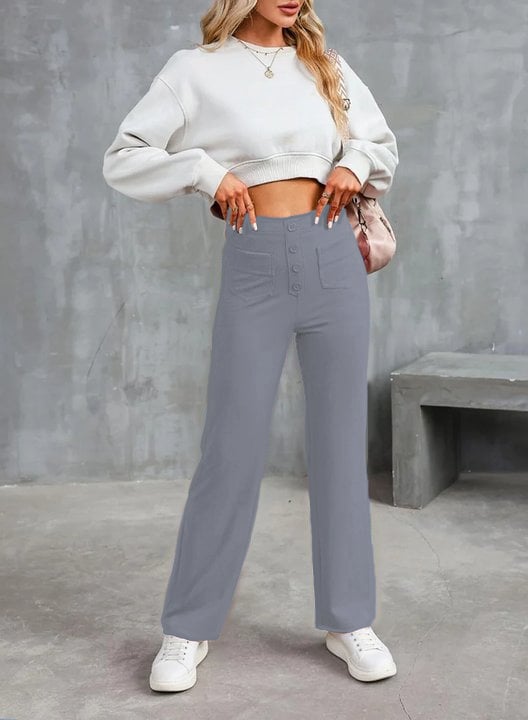 🎁New Arrivals🔥Women's Casual High Waist Stretch Pants