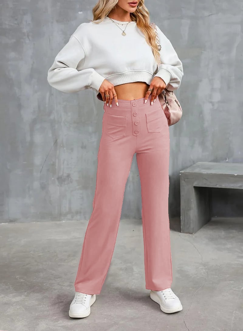 🎁New Arrivals🔥Women's Casual High Waist Stretch Pants