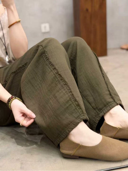 💝💝Casual Linen And Cotton Trousers