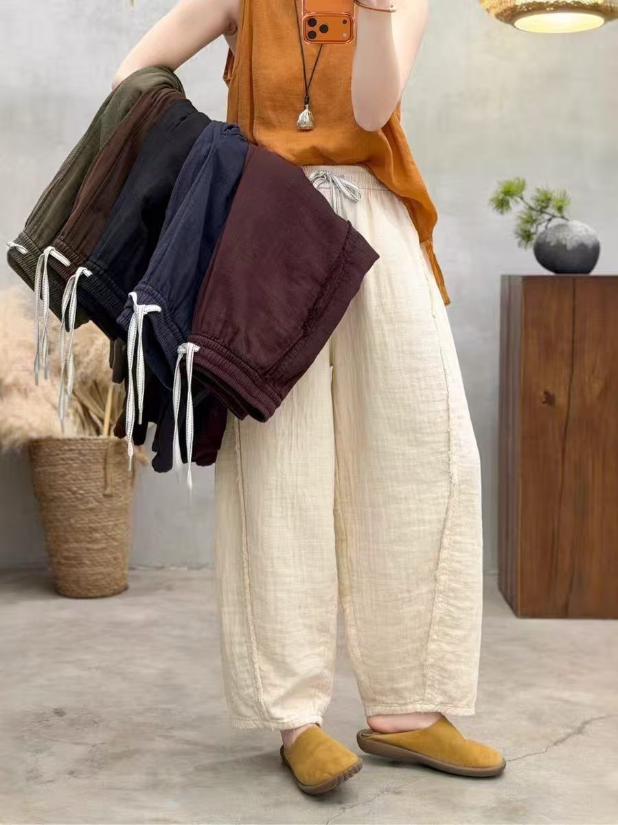 💝💝Casual Linen And Cotton Trousers
