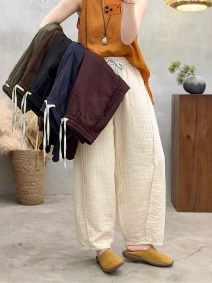 💝💝Casual Linen And Cotton Trousers