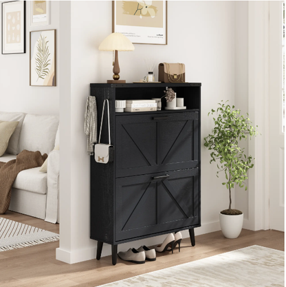 🎯 Factory Direct CLEARANCE: Freestanding Entryway Shoe Organizer ✅