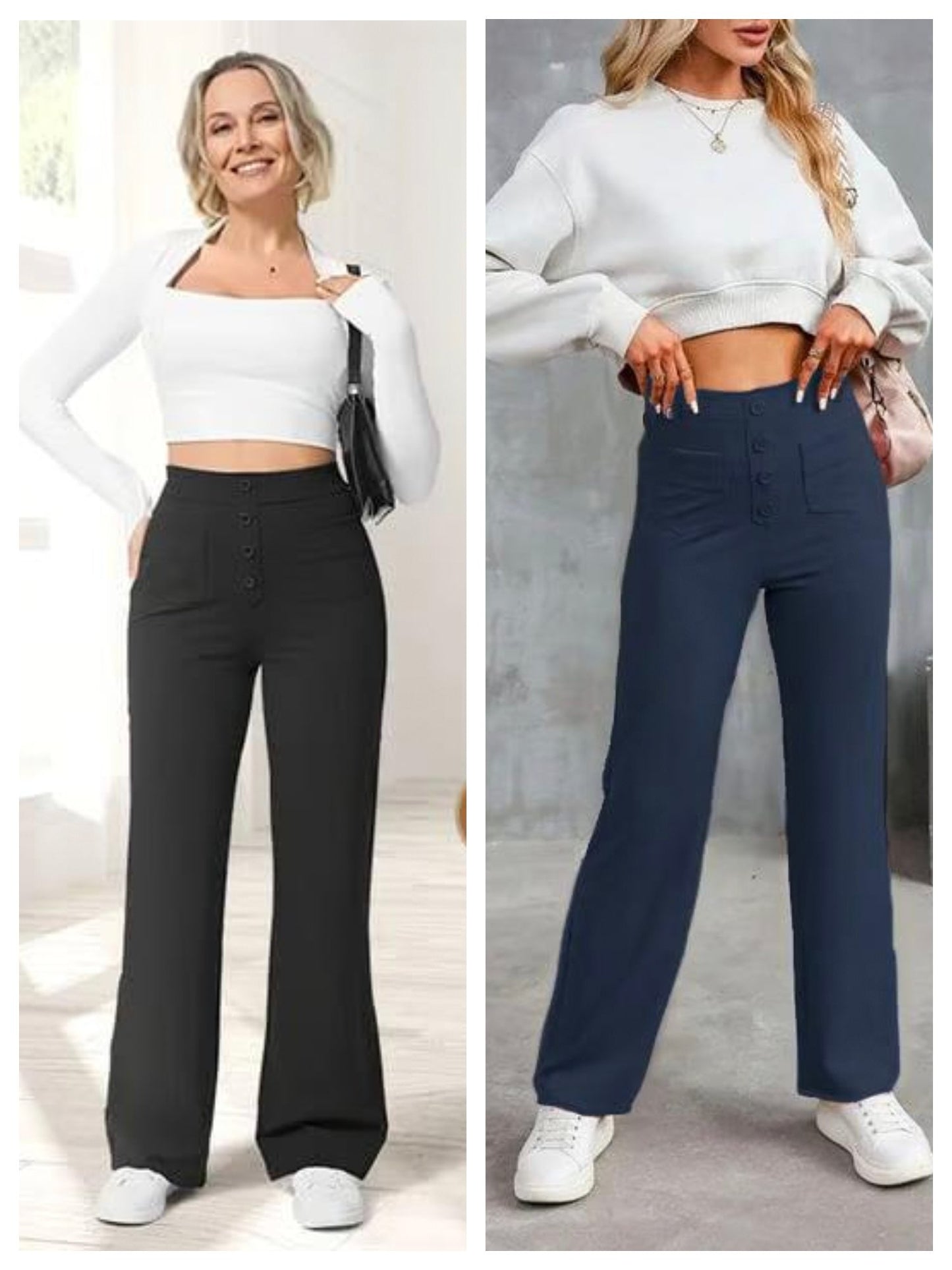 🎁New Arrivals🔥Women's Casual High Waist Stretch Pants