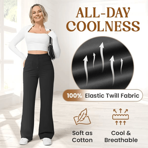 🎁New Arrivals🔥Women's Casual High Waist Stretch Pants