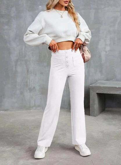 🎁New Arrivals🔥Women's Casual High Waist Stretch Pants