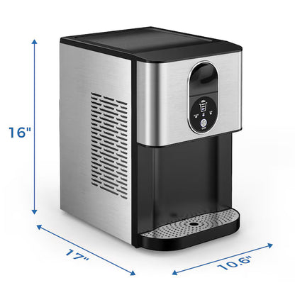 💥Factory Direct Sell💥 Nugget Ice Maker ❄️✨ 44 lbs/Day Self-Dispensing Ice 🧊