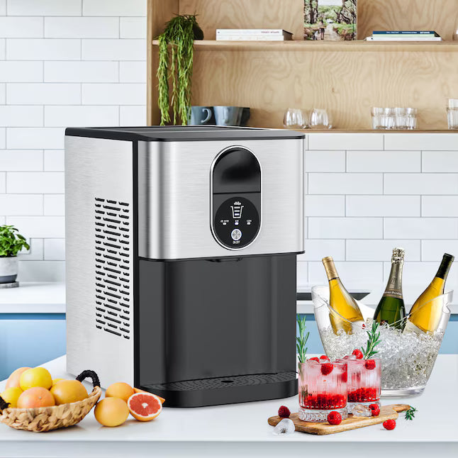 💥Factory Direct Sell💥 Nugget Ice Maker ❄️✨ 44 lbs/Day Self-Dispensing Ice 🧊