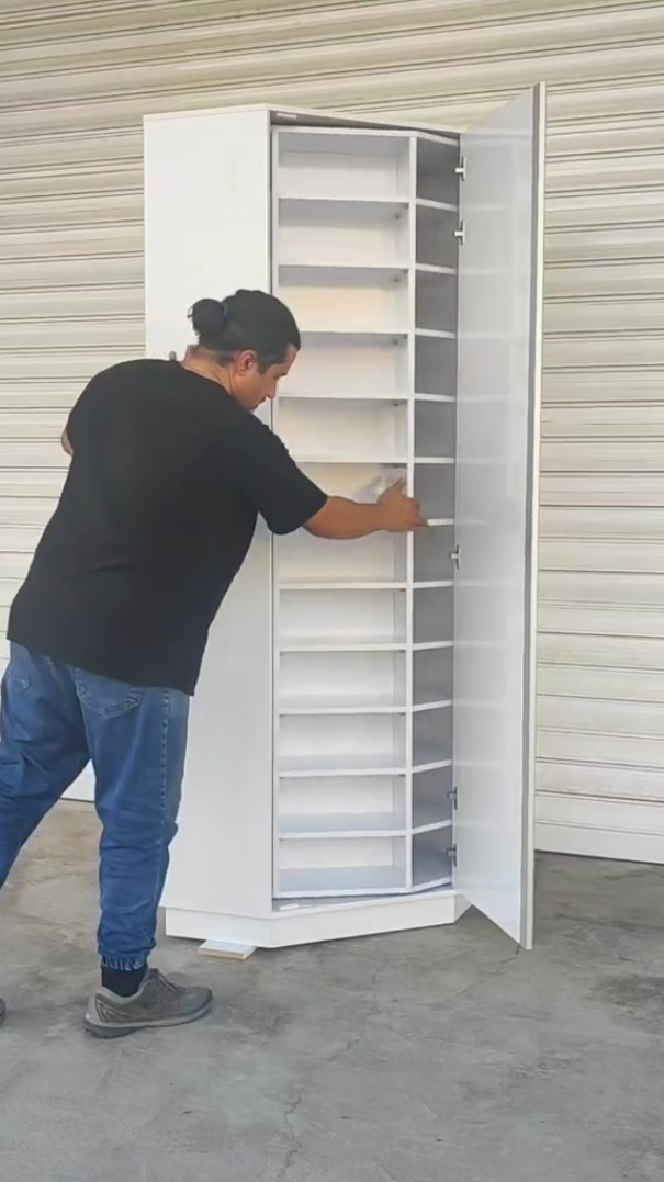 📦📦High-end quality🌟[Clearance sale]Rotating shoe rack that can accommodate 96 pairs of shoes
