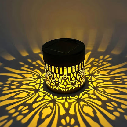 💥Factory Direct Sale💥 4PCS Solar Mandala Lights – Outdoor Waterproof Wall Decor ☀️
