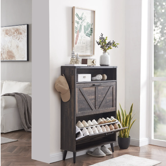 🎯 Factory Direct CLEARANCE: Freestanding Entryway Shoe Organizer ✅