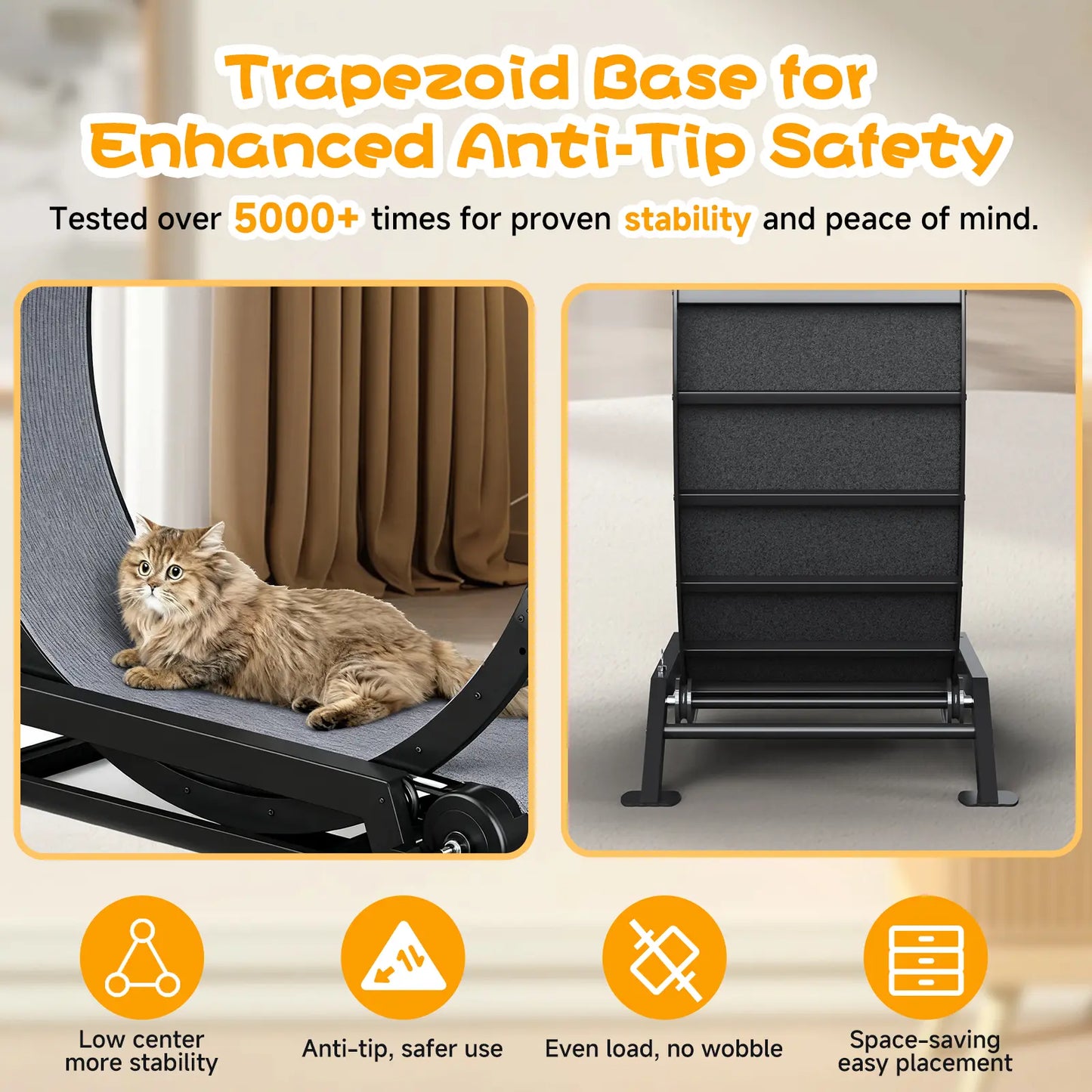 🎯 Factory Direct CLEARANCE: Ultra-Quiet Cat Running Wheel w/Latch ✅