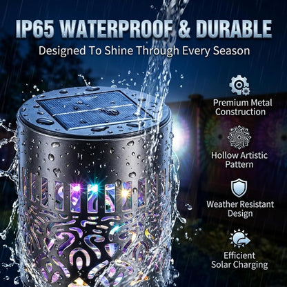 💥Factory Direct Sale💥 4PCS Solar Mandala Lights – Outdoor Waterproof Wall Decor ☀️