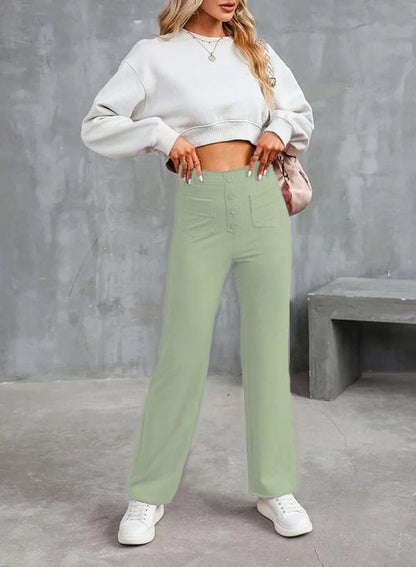 🎁New Arrivals🔥Women's Casual High Waist Stretch Pants