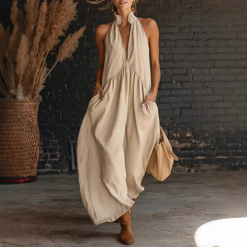🎁New Arrivals🔥2026 Minimalist Summer Dress with Pockets for Women