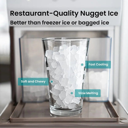 📦📦 Factory direct salese💥Gevi V2.0 Nugget Ice Maker with Cleaner & Descaler Kit