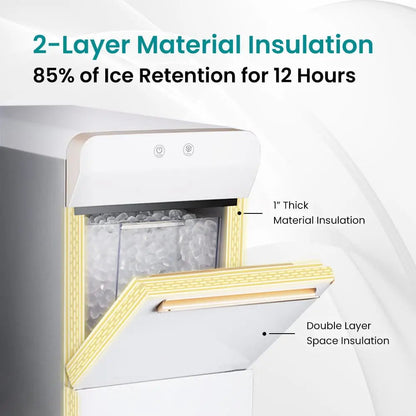 📦📦 Factory direct salese💥Gevi V2.0 Nugget Ice Maker with Cleaner & Descaler Kit