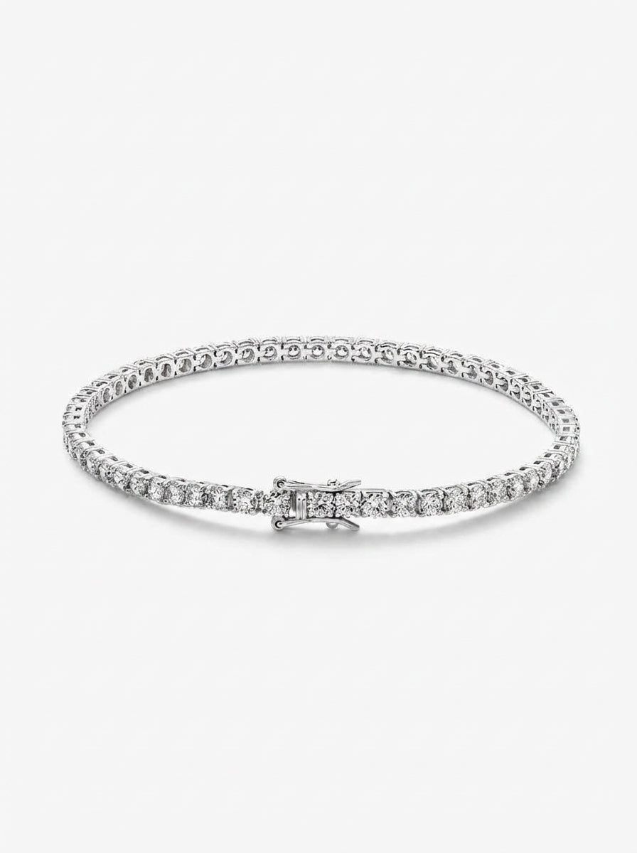 💚💚The Jetsetter Lab Diamond Tennis Bracelet