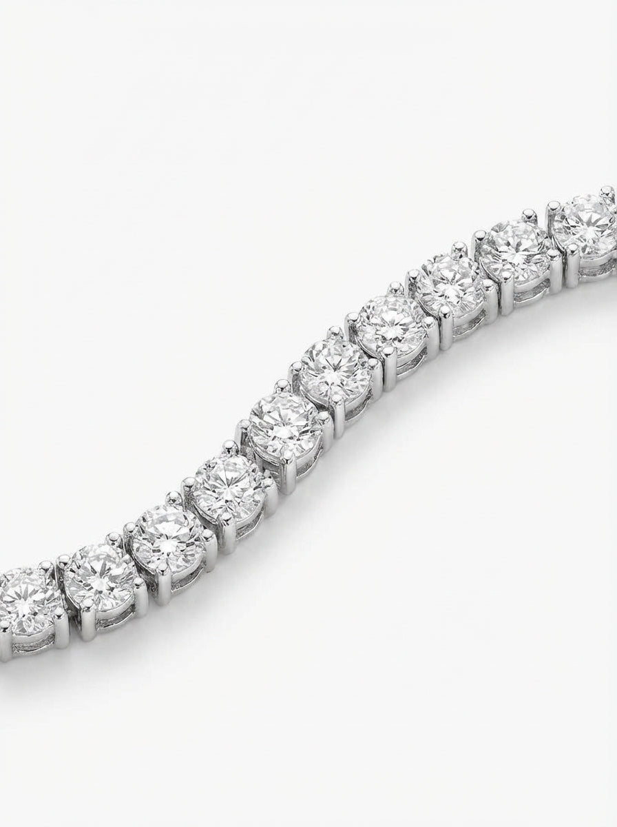 💚💚The Jetsetter Lab Diamond Tennis Bracelet