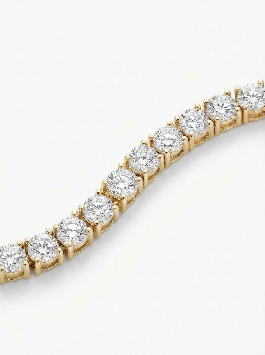 💚💚The Jetsetter Lab Diamond Tennis Bracelet