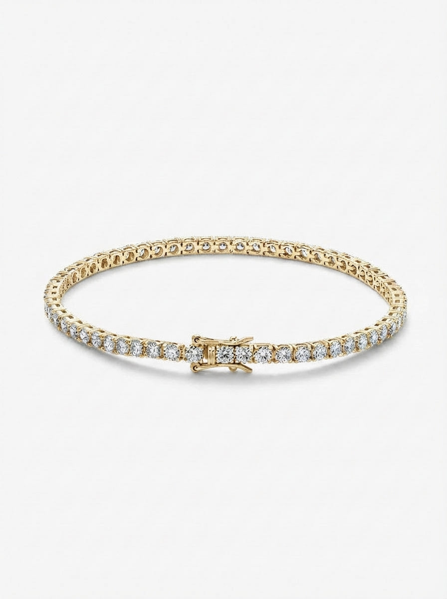💚💚The Jetsetter Lab Diamond Tennis Bracelet