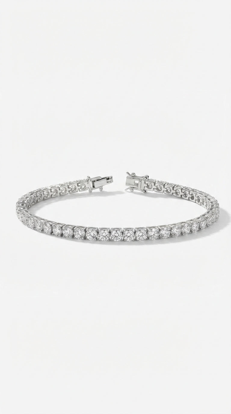 💚💚The Jetsetter Lab Diamond Tennis Bracelet