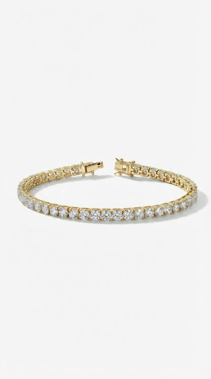 💚💚The Jetsetter Lab Diamond Tennis Bracelet