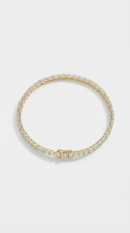 💚💚The Jetsetter Lab Diamond Tennis Bracelet