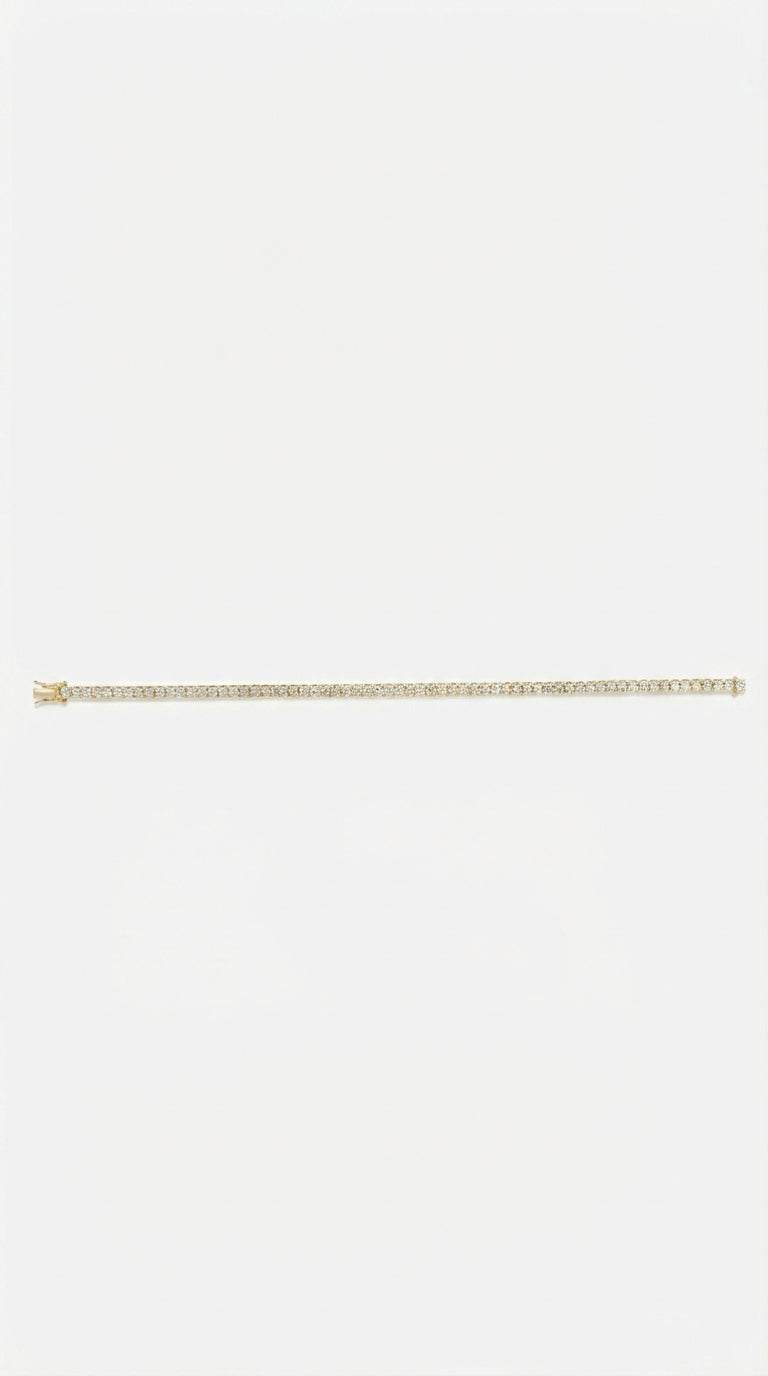 💚💚The Jetsetter Lab Diamond Tennis Bracelet
