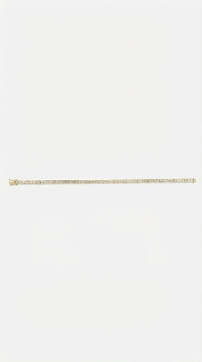💚💚The Jetsetter Lab Diamond Tennis Bracelet