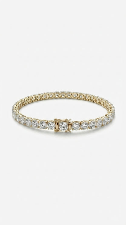 💚💚The Jetsetter Lab Diamond Tennis Bracelet