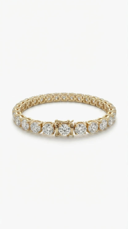 💚💚The Jetsetter Lab Diamond Tennis Bracelet